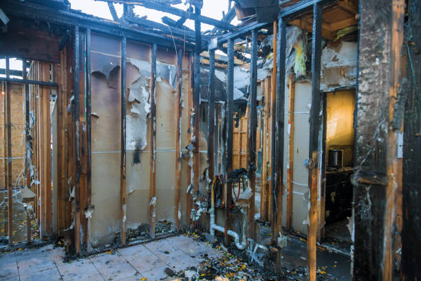 Professional Fire Damage Removal technician working in Emmett, ID